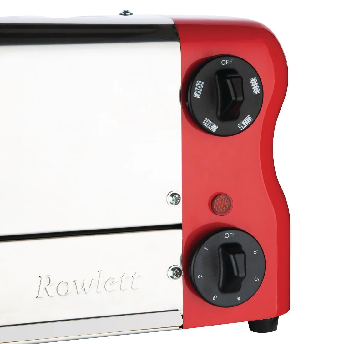 Rowlett Esprit 6 Slot Toaster Traffic Red w/2x Additional Elements & Sandwich Cage - Image 5