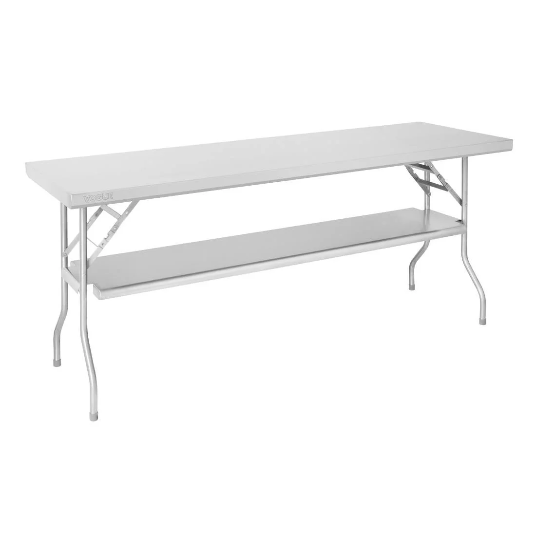 Vogue Stainless Steel Folding Work Table