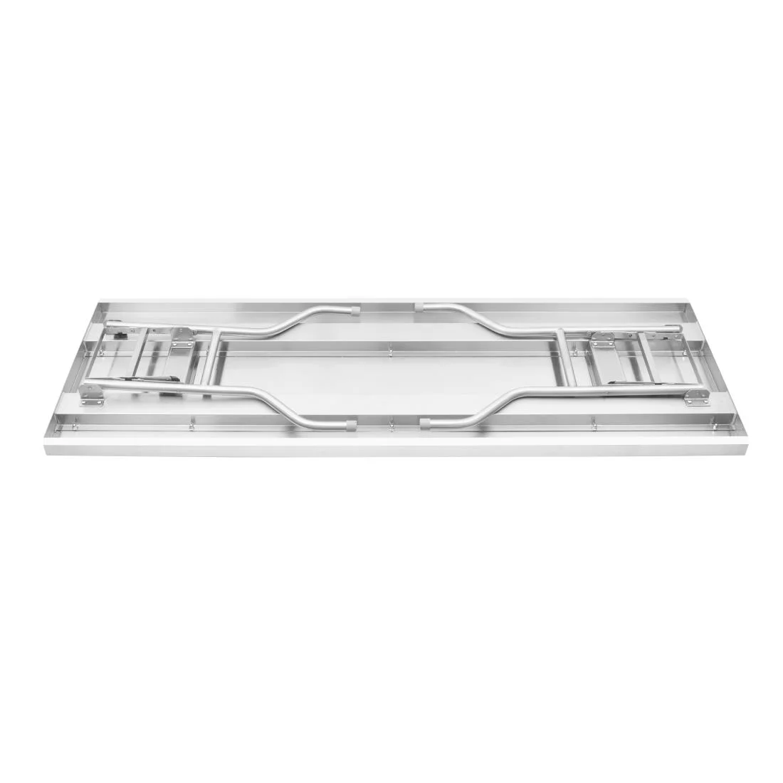 Vogue Stainless Steel Folding Work Table - Image 2