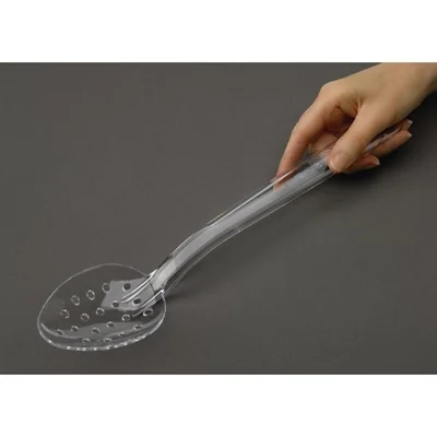 Matfer Bourgeat Exoglass Perforated Serving Spoon Clear 13" - Image 5