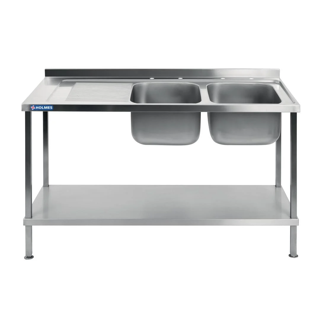 Holmes Fully Assembled Stainless Steel Sink Left Hand Drainer 1800mm