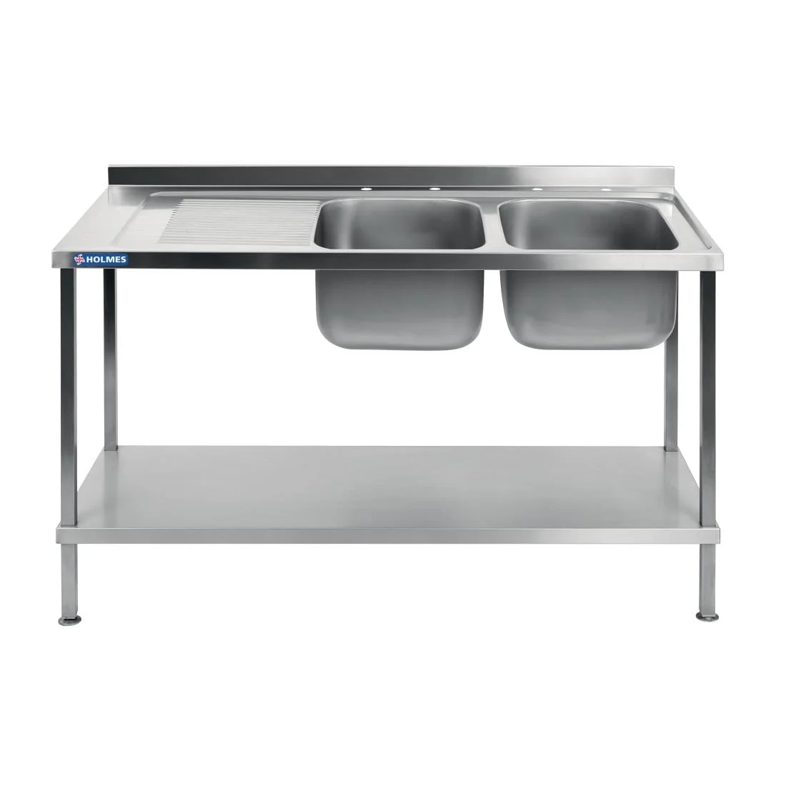 Holmes Fully Assembled Stainless Steel Sink Left Hand Drainer 1800mm - Image 5