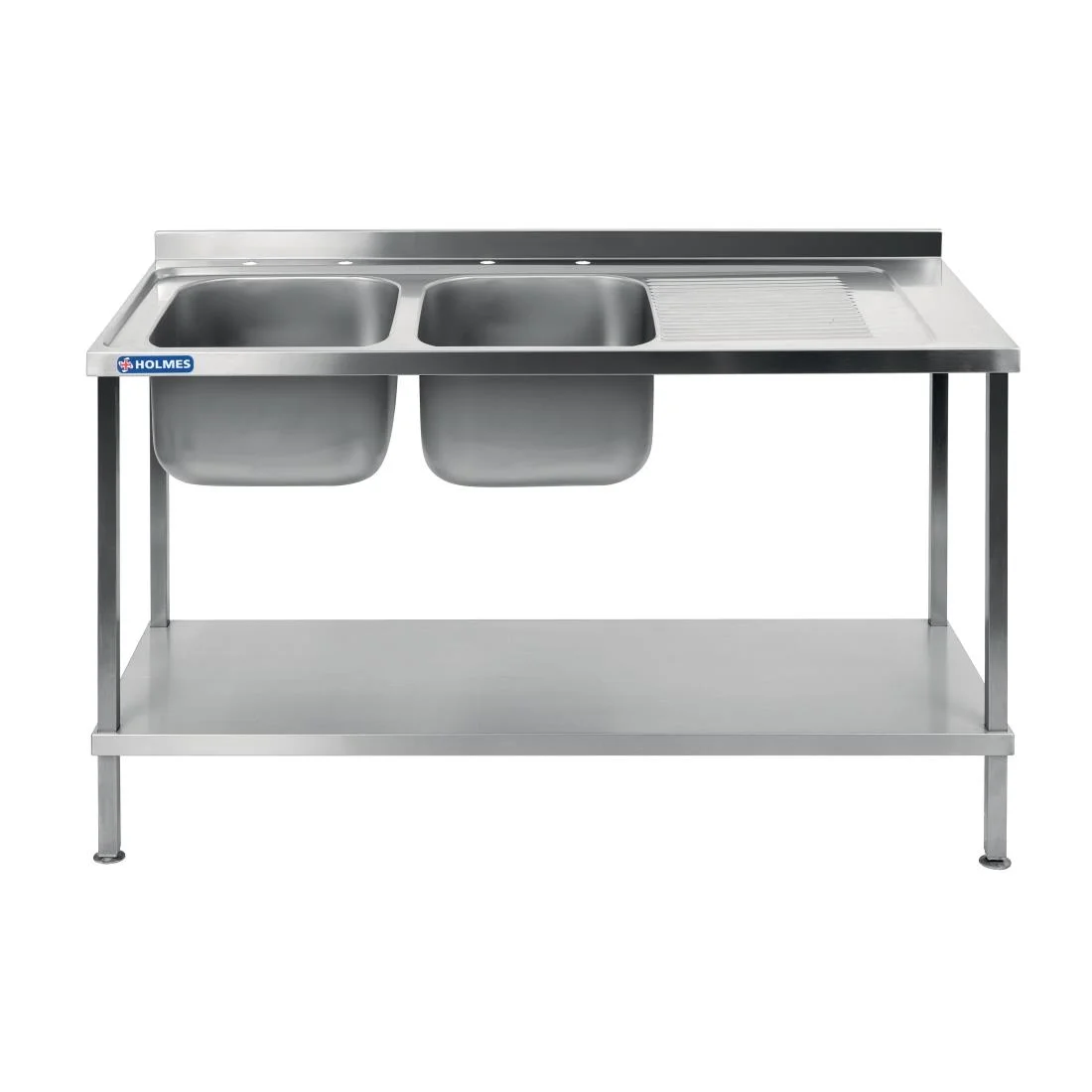 Holmes Fully Assembled Stainless Steel Sink Right Hand Drainer 1500mm - Image 5