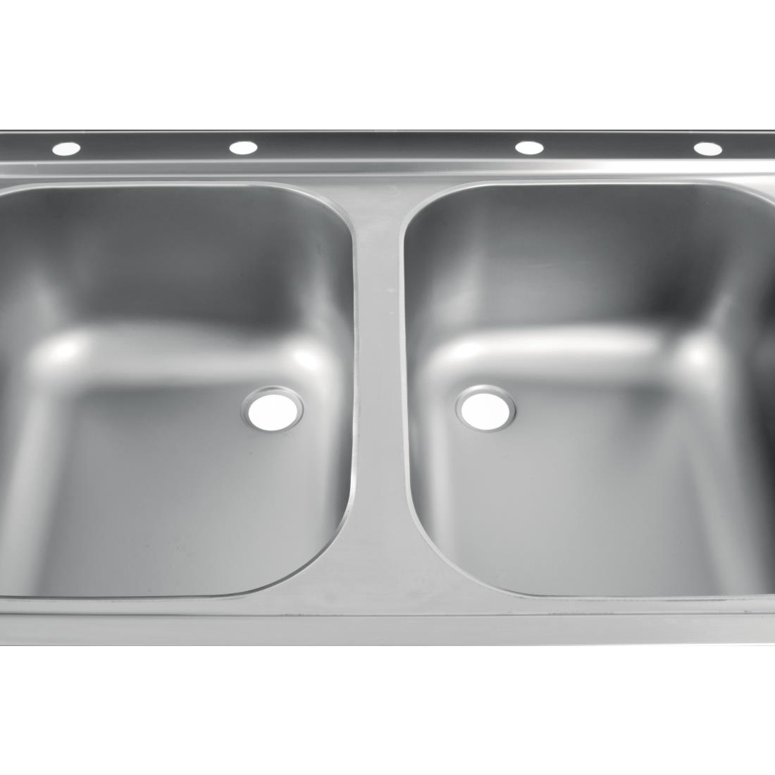 Holmes Fully Assembled Stainless Steel Sink Left Hand Drainer 1500mm