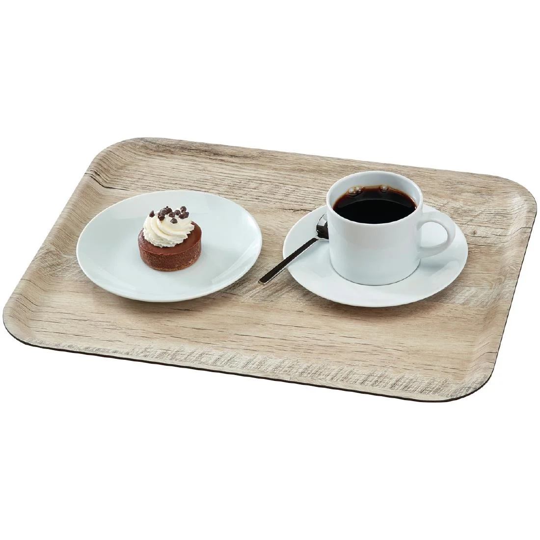 Cambro Madeira Tray Light Oak 460mm - Image 3