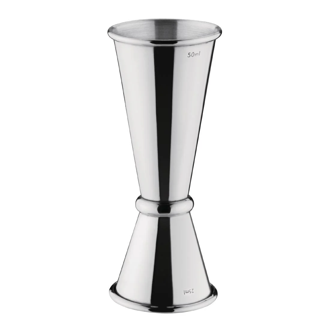 Olympia Banded Jigger Chrome 25ml/50ml - Image 2
