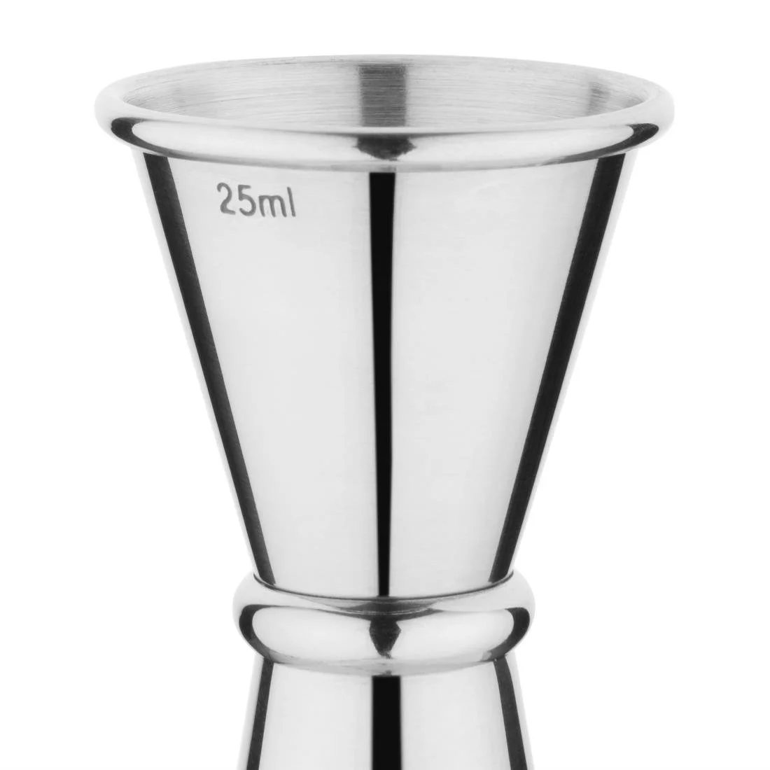 Olympia Banded Jigger Chrome 25ml/50ml - Image 4