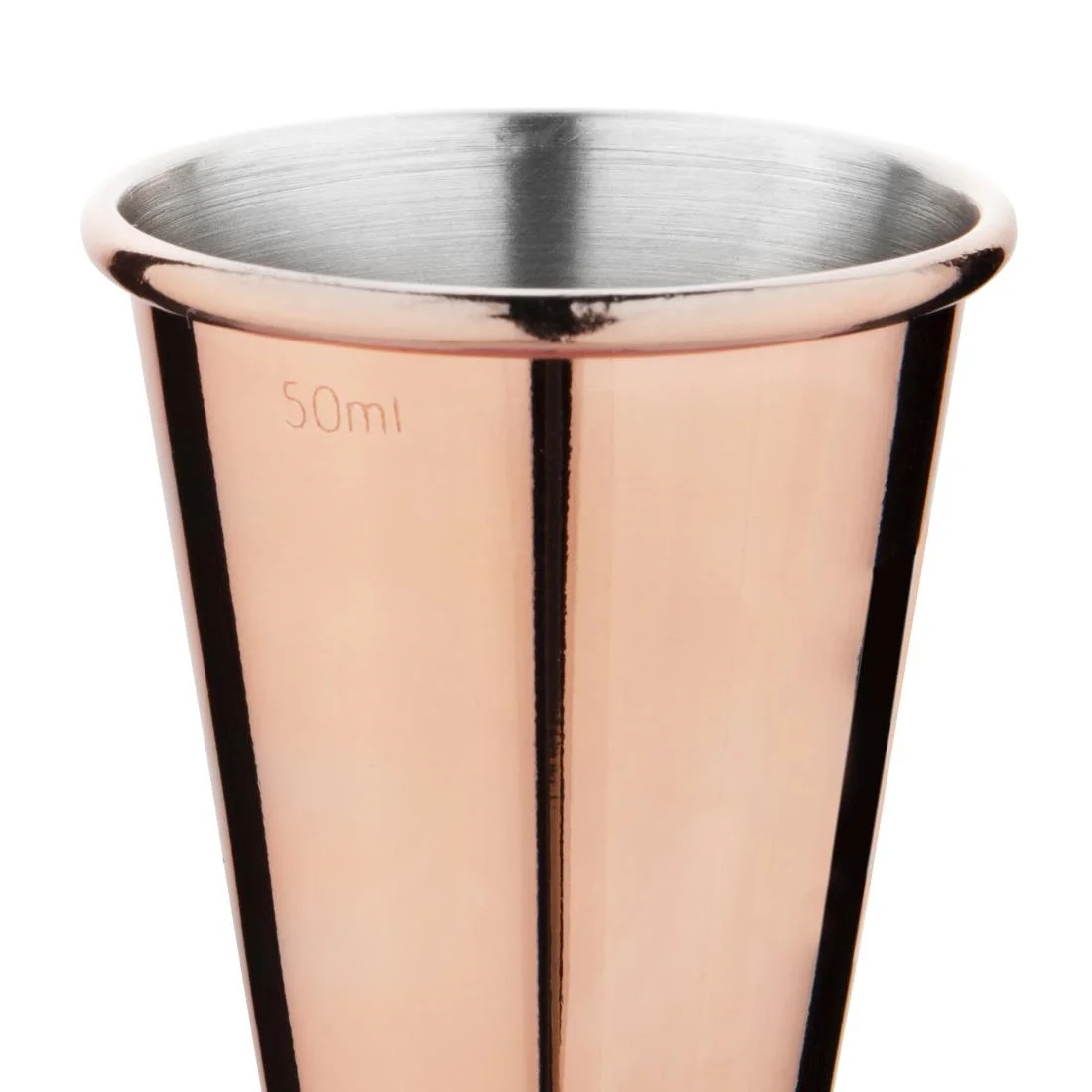 Olympia Banded Jigger Copper 25ml/50ml - Image 3