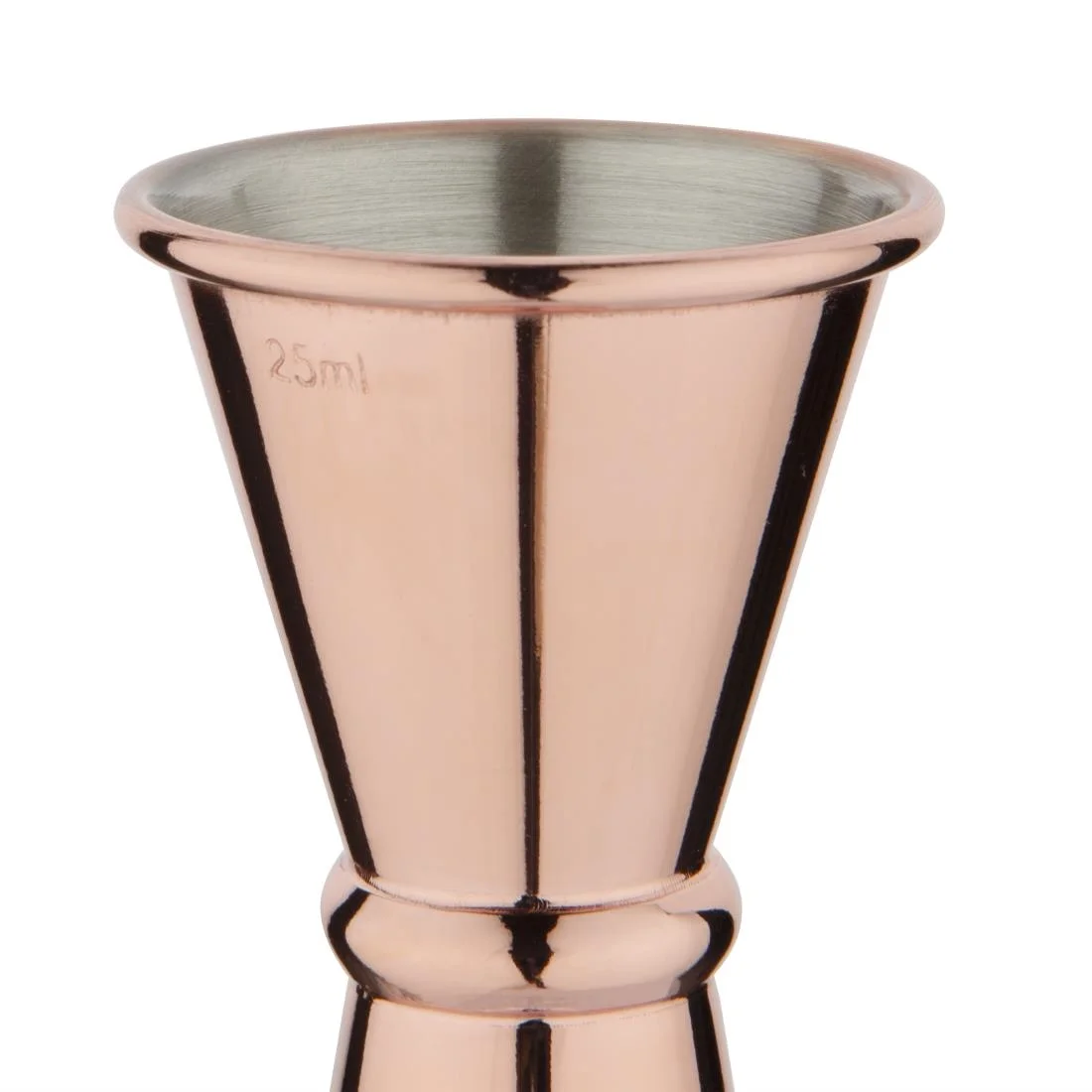 Olympia Banded Jigger Copper 25ml/50ml - Image 4