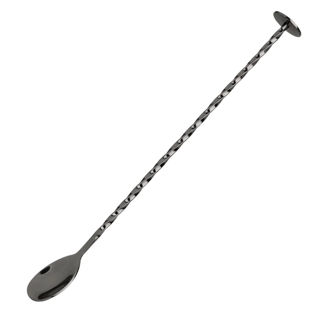 Olympia Cocktail Mixing Spoon Gunmetal - Image 1