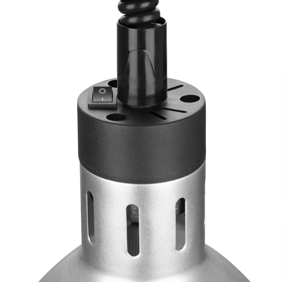 Buffalo Retractable Heat Shade Silver Finish - Image 4