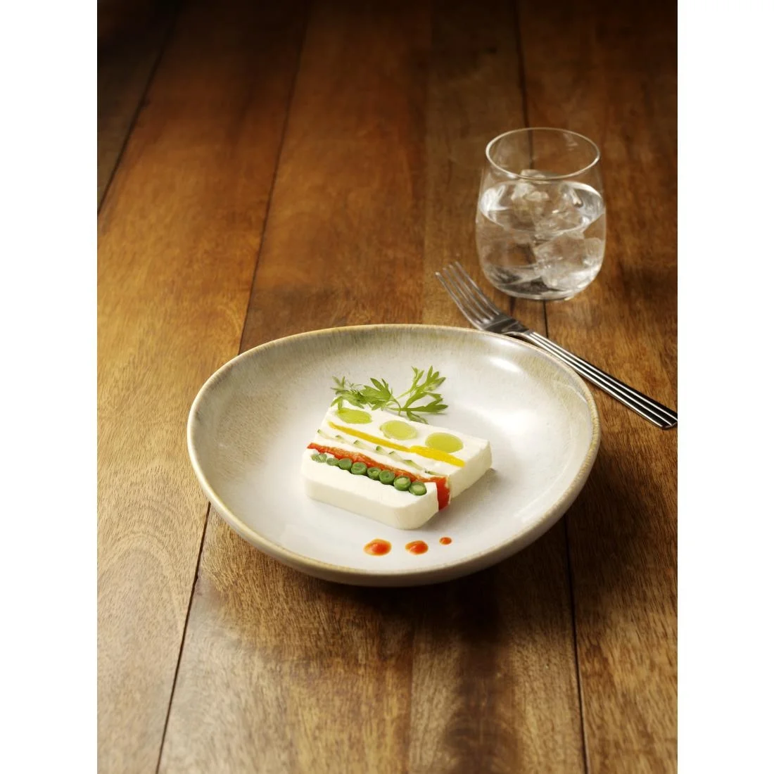 Olympia Birch Wide Bowls Taupe 208mm (6 Pack) - Image 5