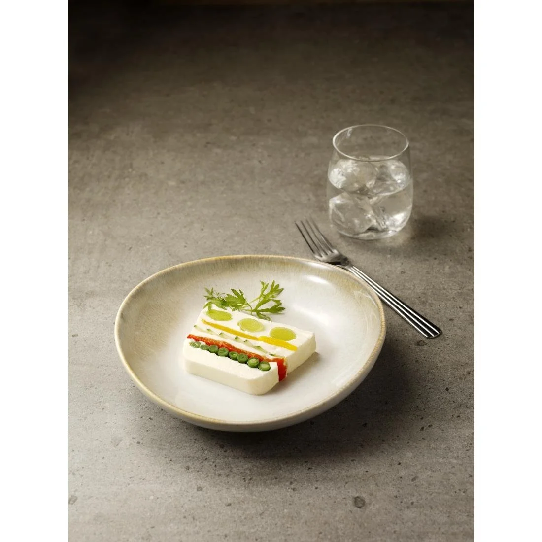 Olympia Birch Wide Bowls Taupe 208mm (6 Pack) - Image 4