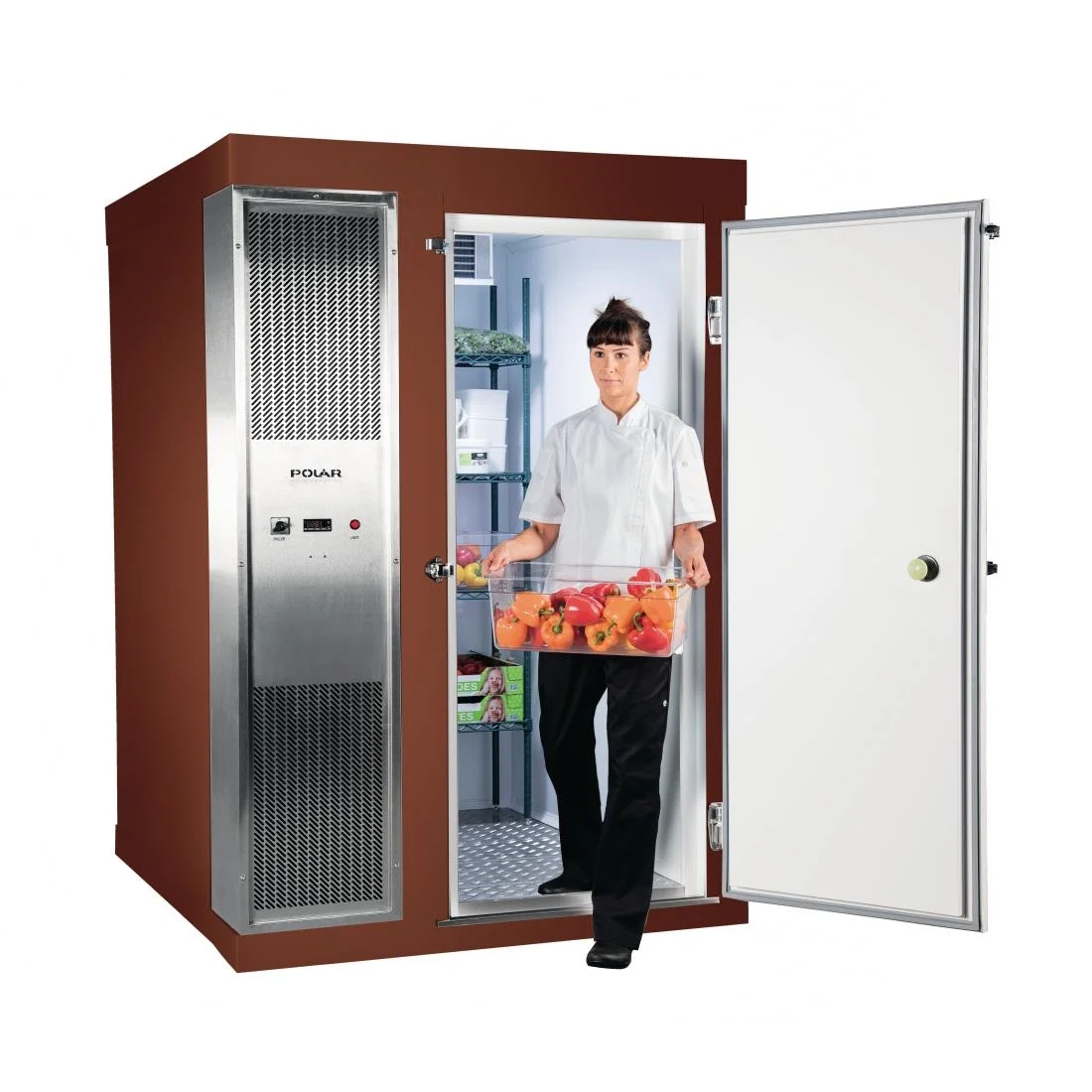 Polar U-Series Integral Walk In Cold Room Brown - Image 5