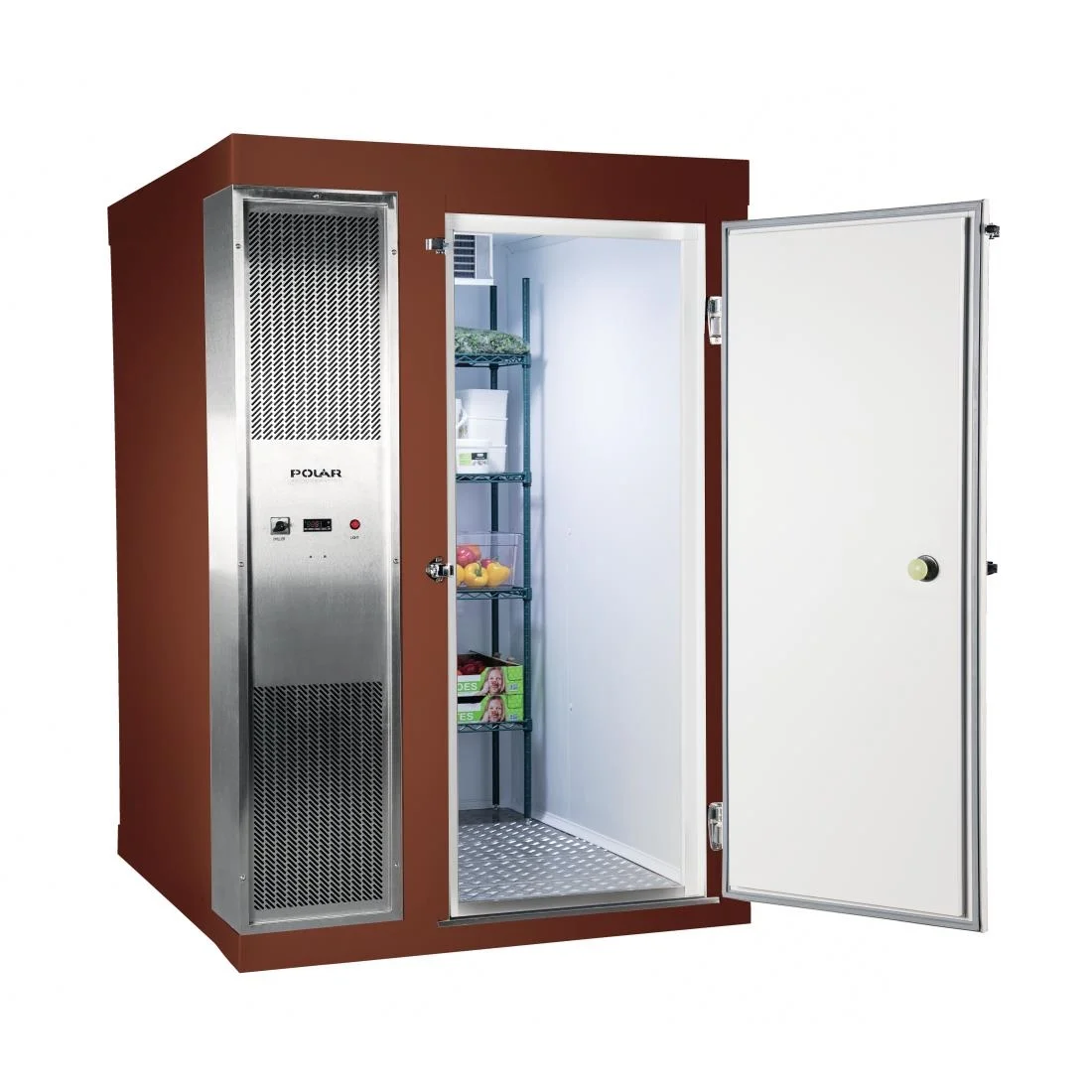 Polar U-Series Integral Walk In Freezer Room Brown - Image 6