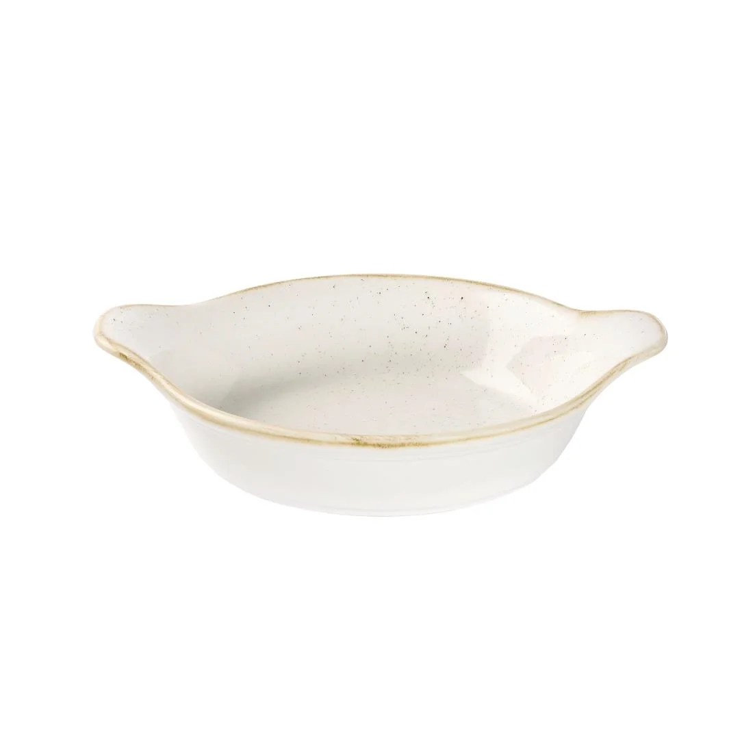Churchill Stonecast Round Eared Dishes Barley White 215mm (6 Pack) - Image 3
