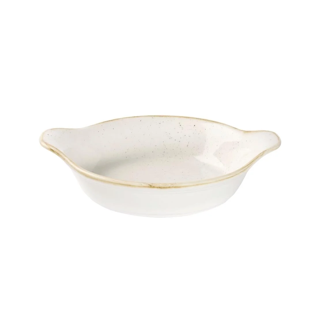 Churchill Stonecast Round Eared Dishes Barley White 180mm (6 Pack) - Image 3
