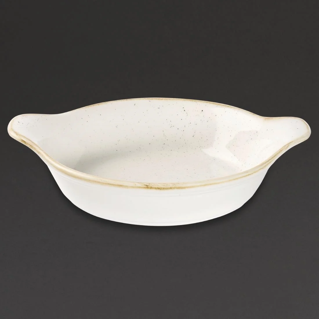 Churchill Stonecast Round Eared Dishes Barley White 215mm (6 Pack) - Image 4