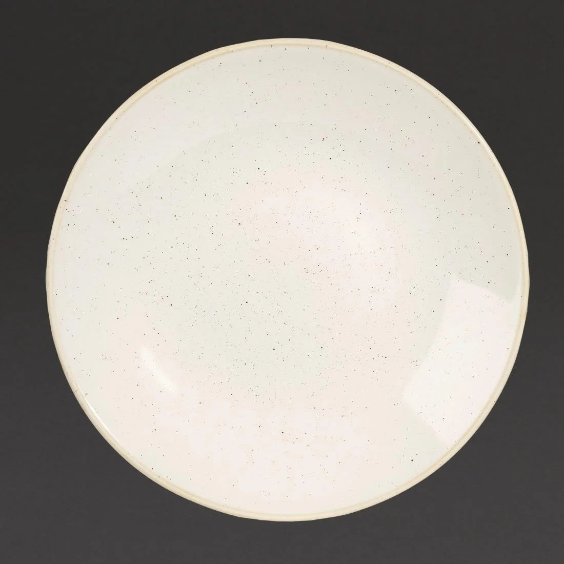 Churchill Stonecast Deep Coupe Plates Barley White 240mm (12 Pack)