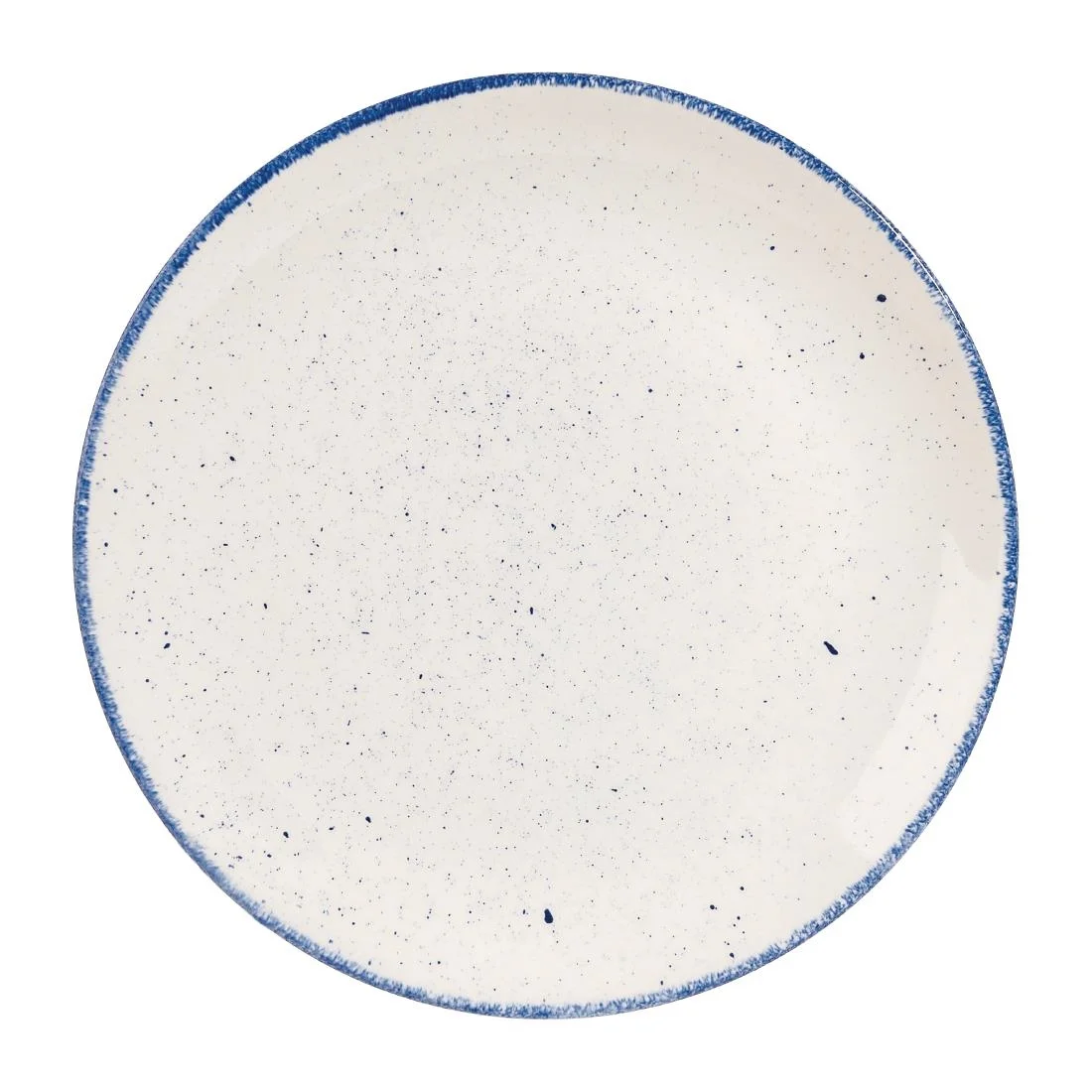 Churchill Stonecast Hints Coupe Plates Indigo Blue 260mm (12 Pack)