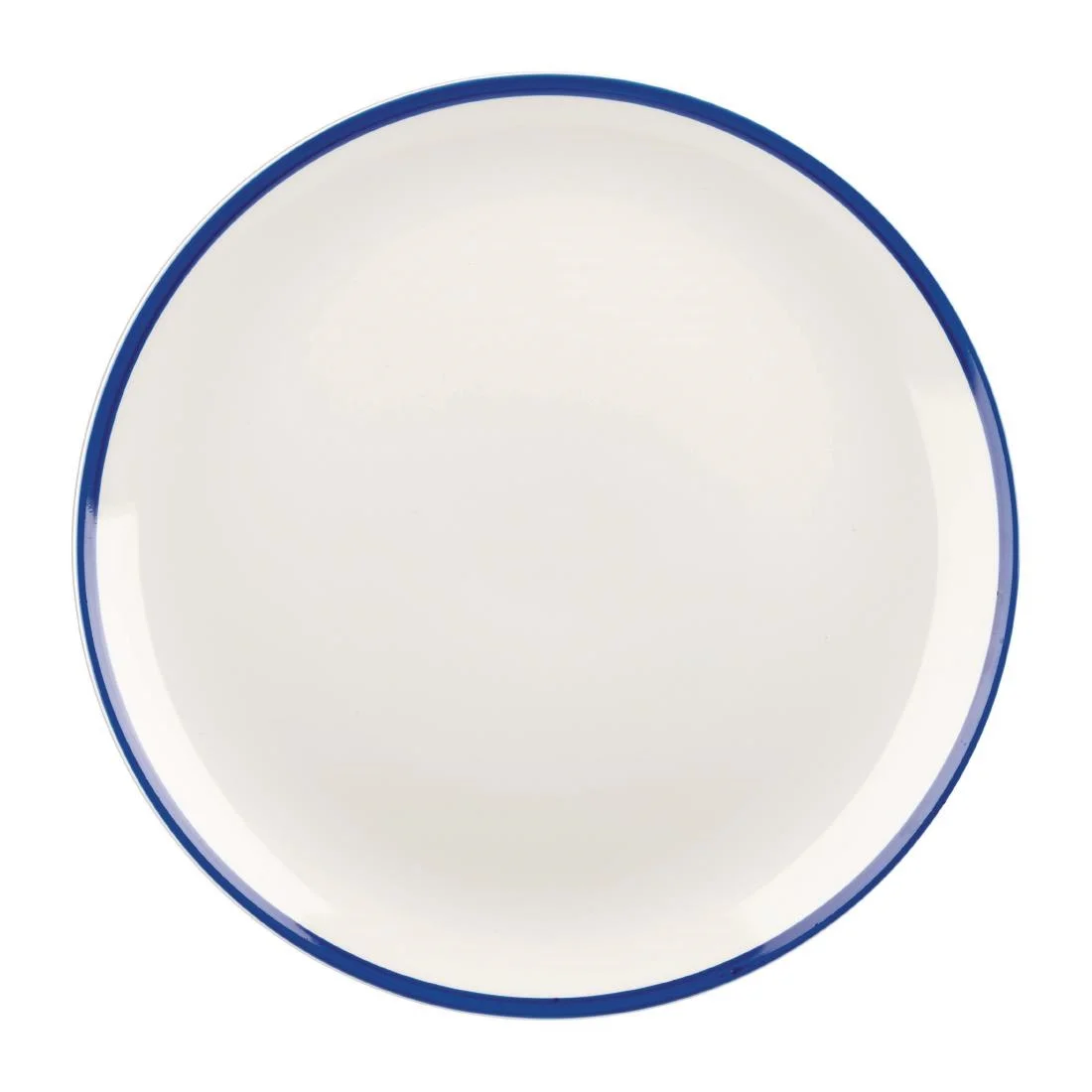 Churchill Retro Blue Coupe Plates 288mm (12 Pack)