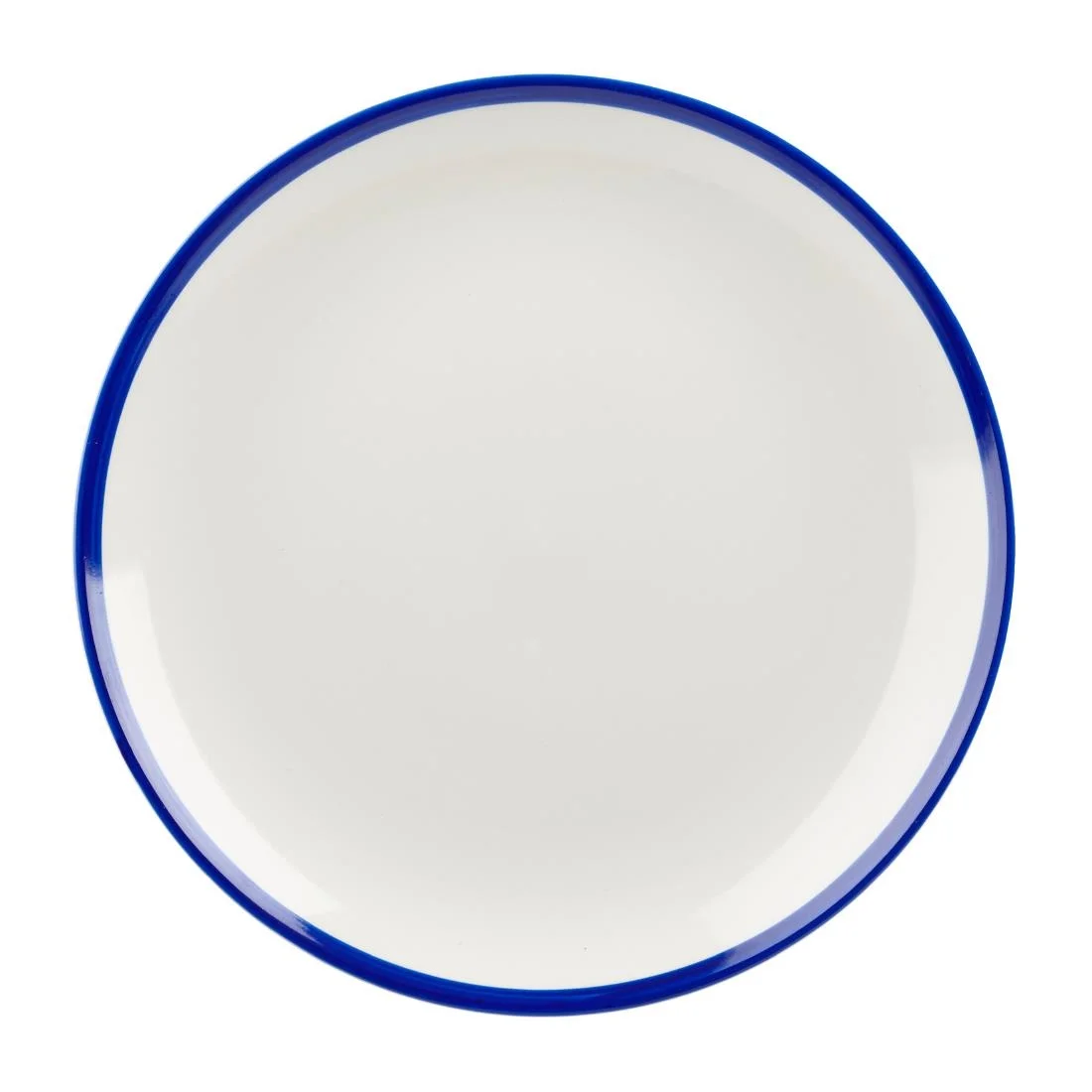 Churchill Retro Blue Coupe Plates 217mm (12 Pack)