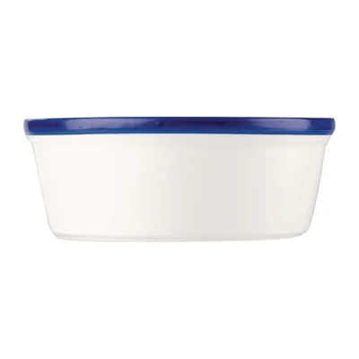 Churchill Retro Blue Round Pie Dishes 135mm (12 Pack) - Image 2