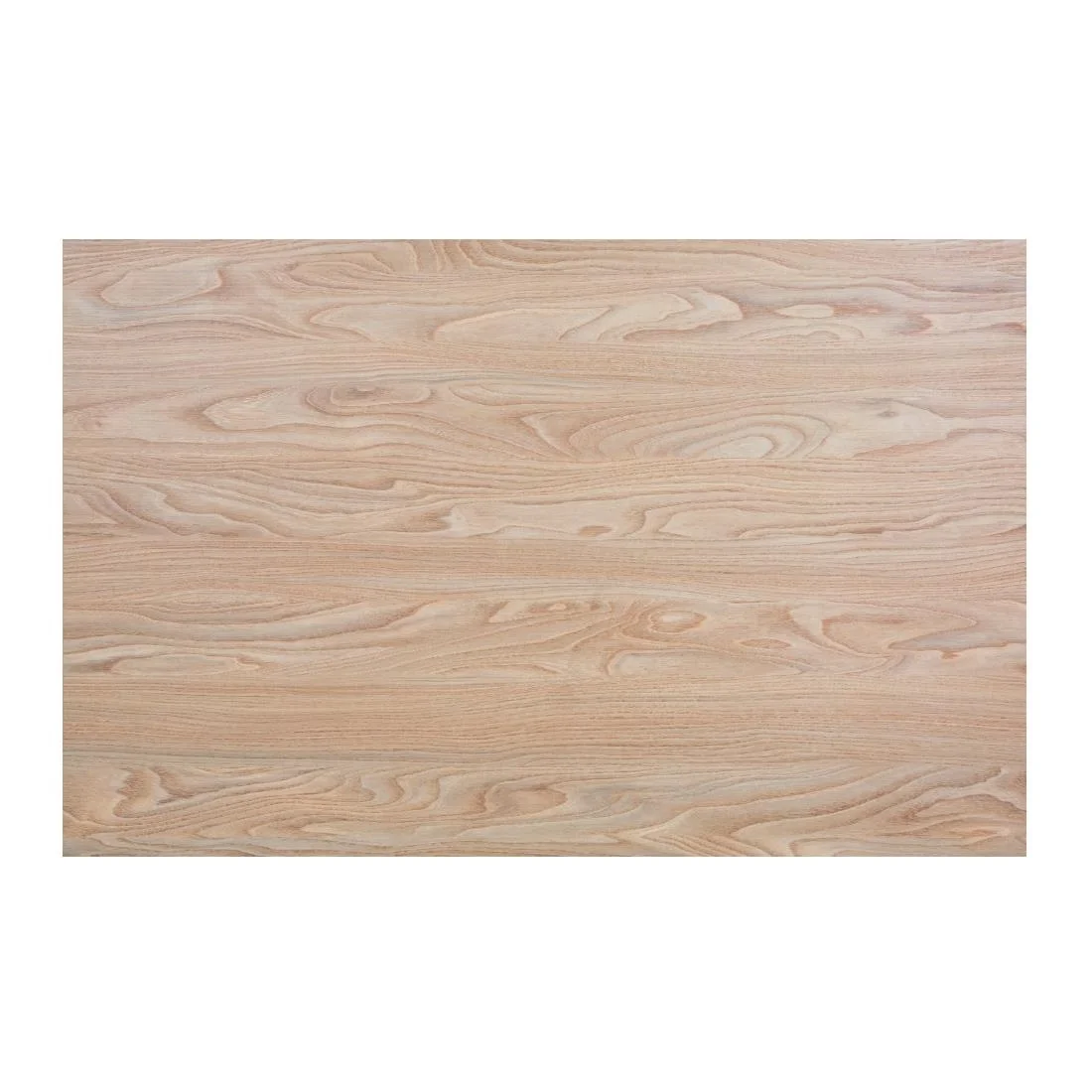 Bolero Pre-drilled Rectangular Table Top Antique Natural 1100(W) x 700(D)mm - Image 1