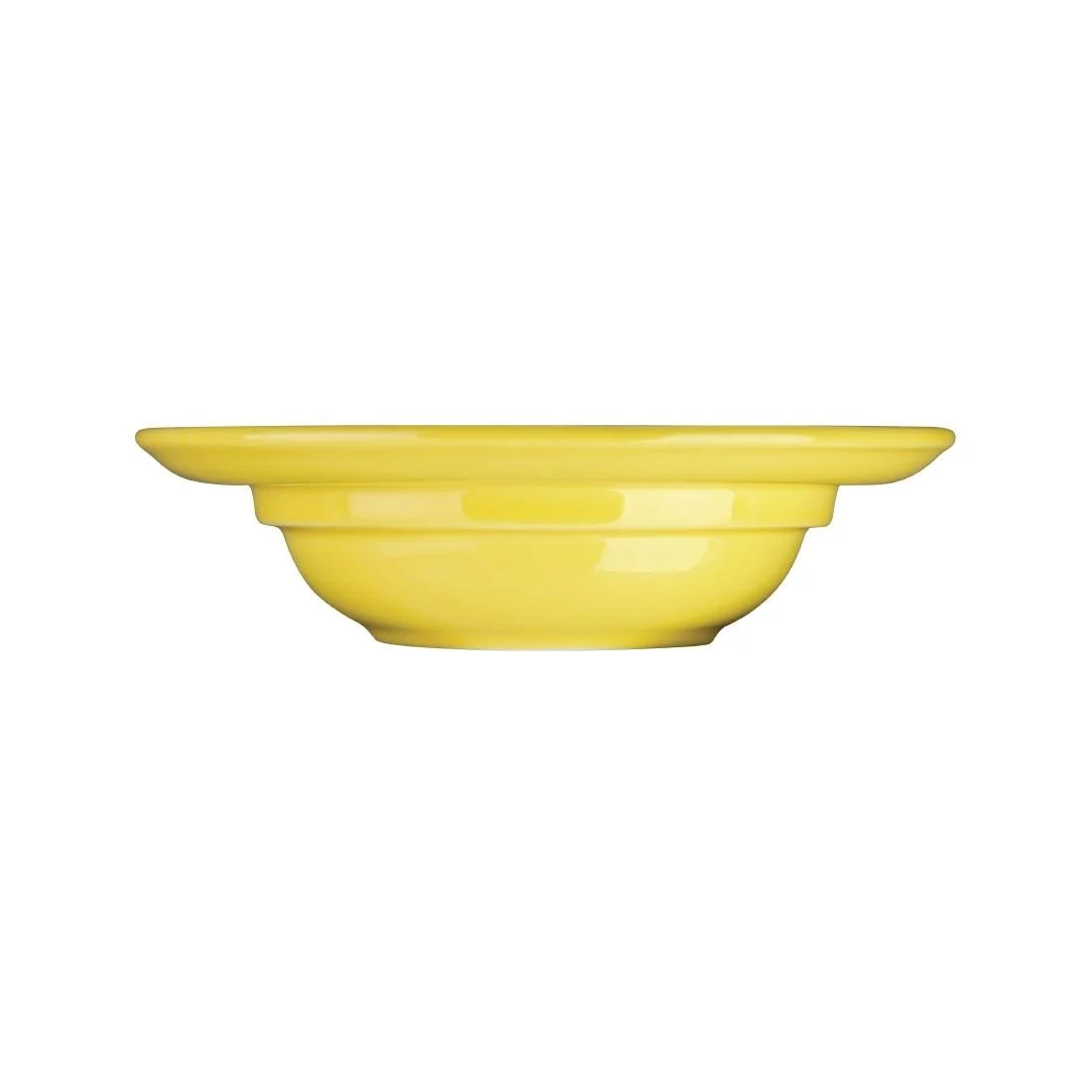 Olympia Heritage Raised Rim Bowls Yellow 205mm (4 Pack) - Image 5