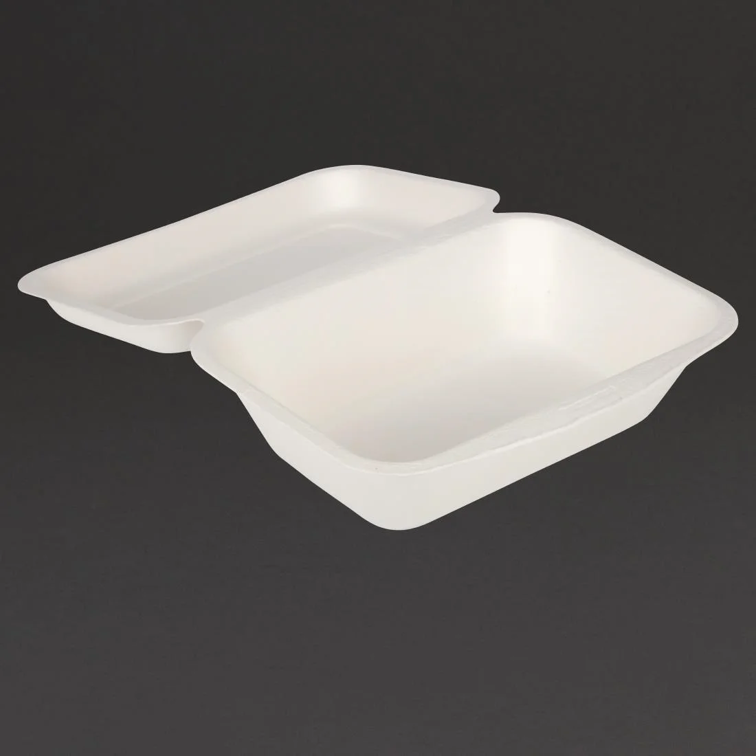 Fiesta Compostable Bagasse Hinged Food Containers 182mm - Image 7