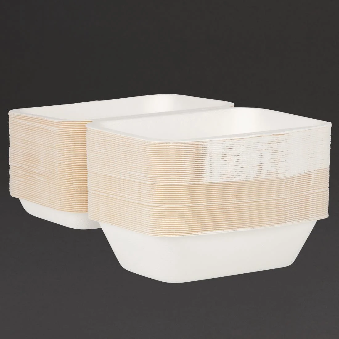 Fiesta Compostable Bagasse Hinged Food Containers 182mm - Image 8