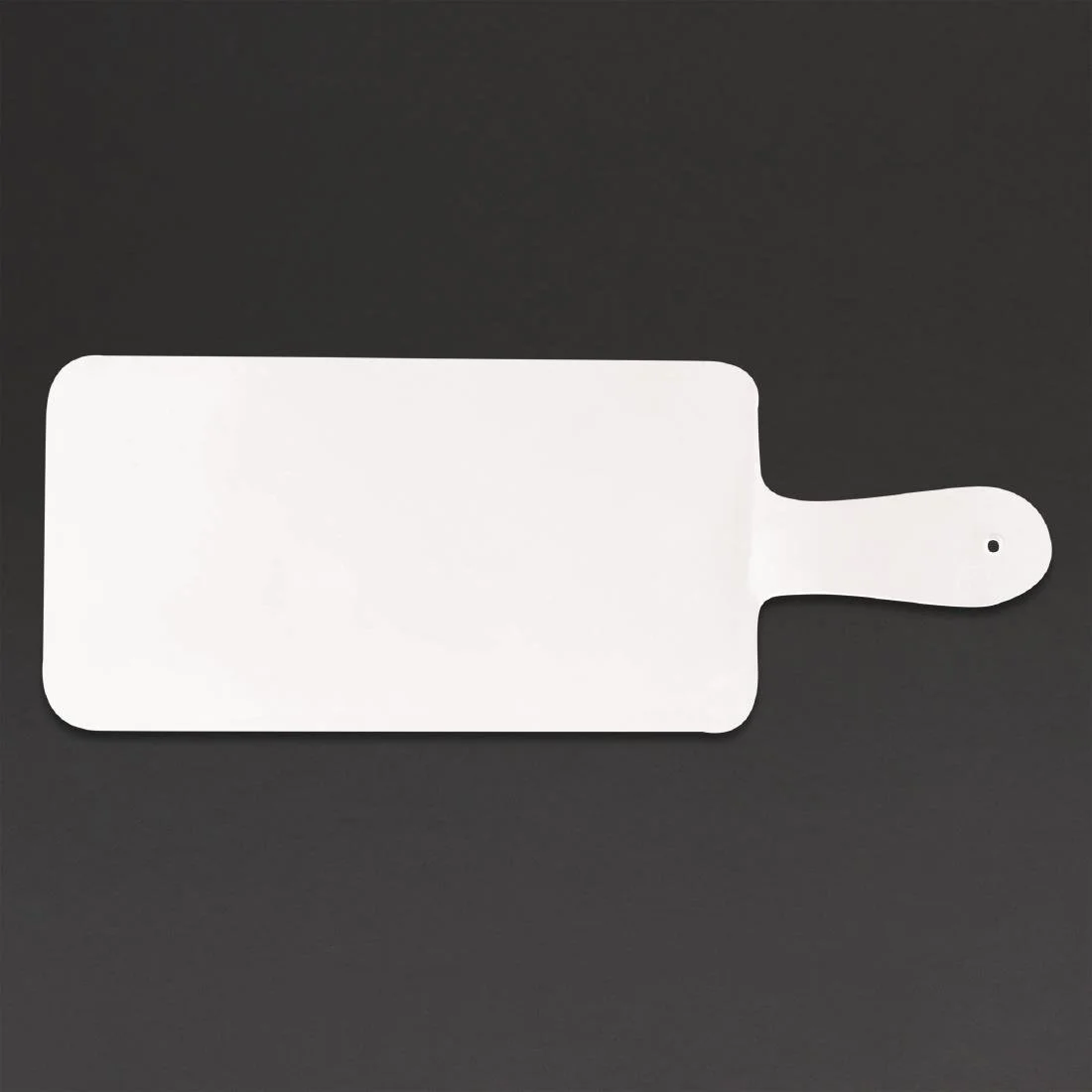 Churchill Alchemy Buffet Handled Melamine Paddle Boards White 266mm - Image 1