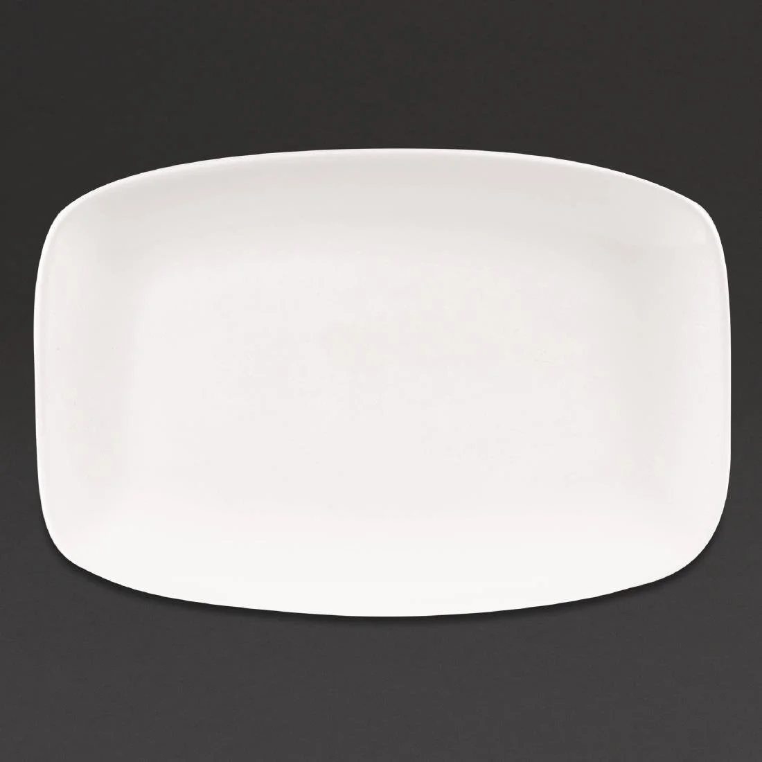 Churchill X Squared Oblong Plates White 199 x 300mm (6 Pack)