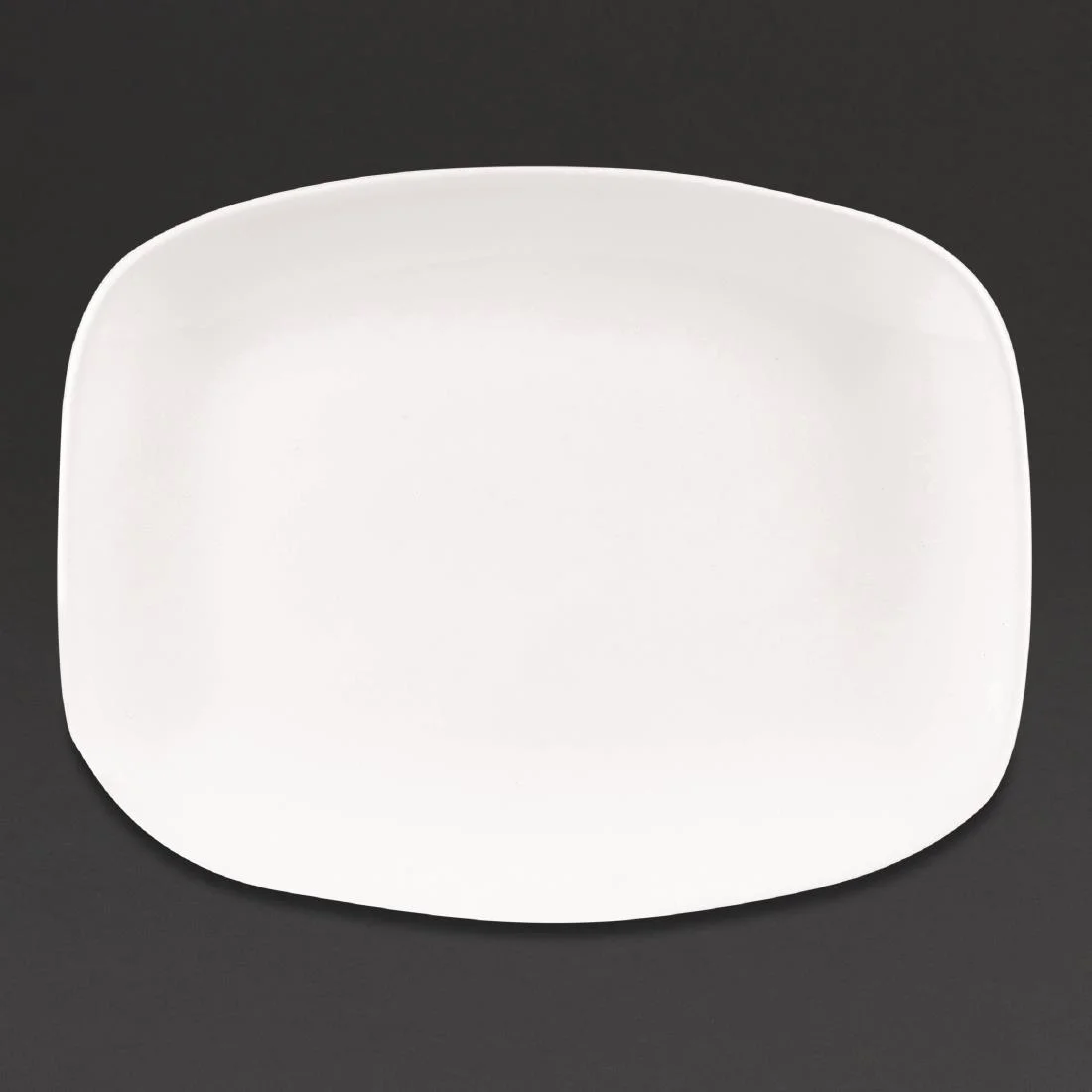 Churchill X Squared Oblong Plates White 202 x 261mm (12 Pack)