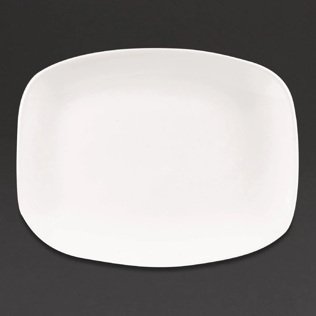Churchill X Squared Oblong Plates White 202 x 261mm (12 Pack) - Image 1