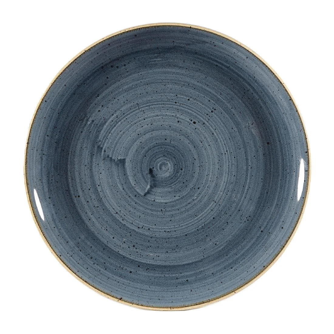 Churchill Stonecast Coupe Plates Blueberry 288mm (12 Pack)
