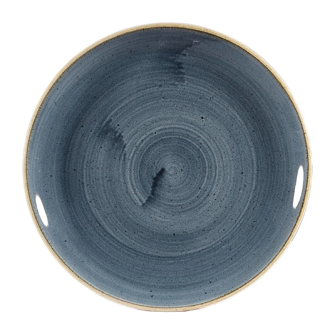 Churchill Stonecast Coupe Plates Blueberry 217mm (12 Pack)