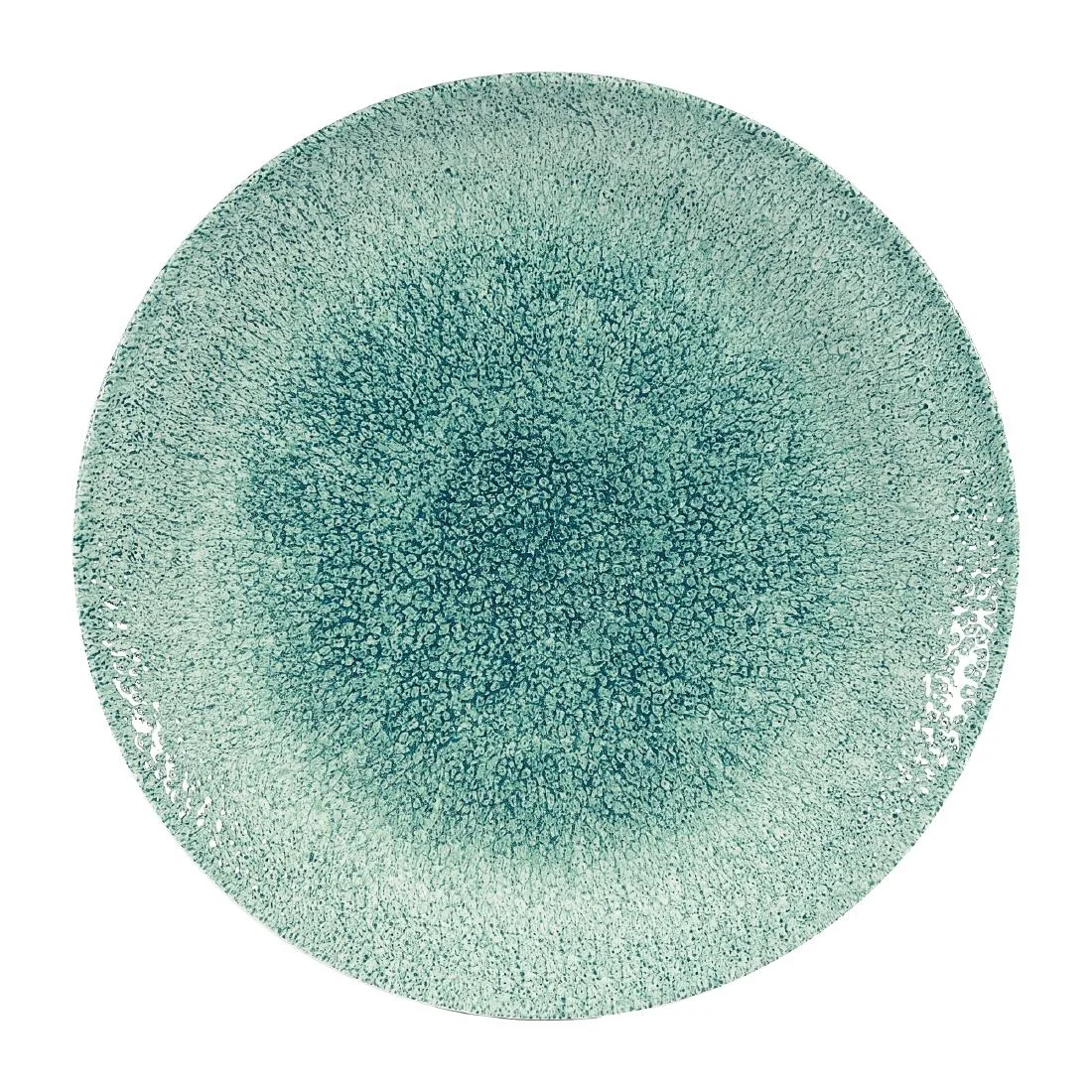 Churchill Studio Prints Raku Coupe Plates Jade Green 260mm (12 Pack)