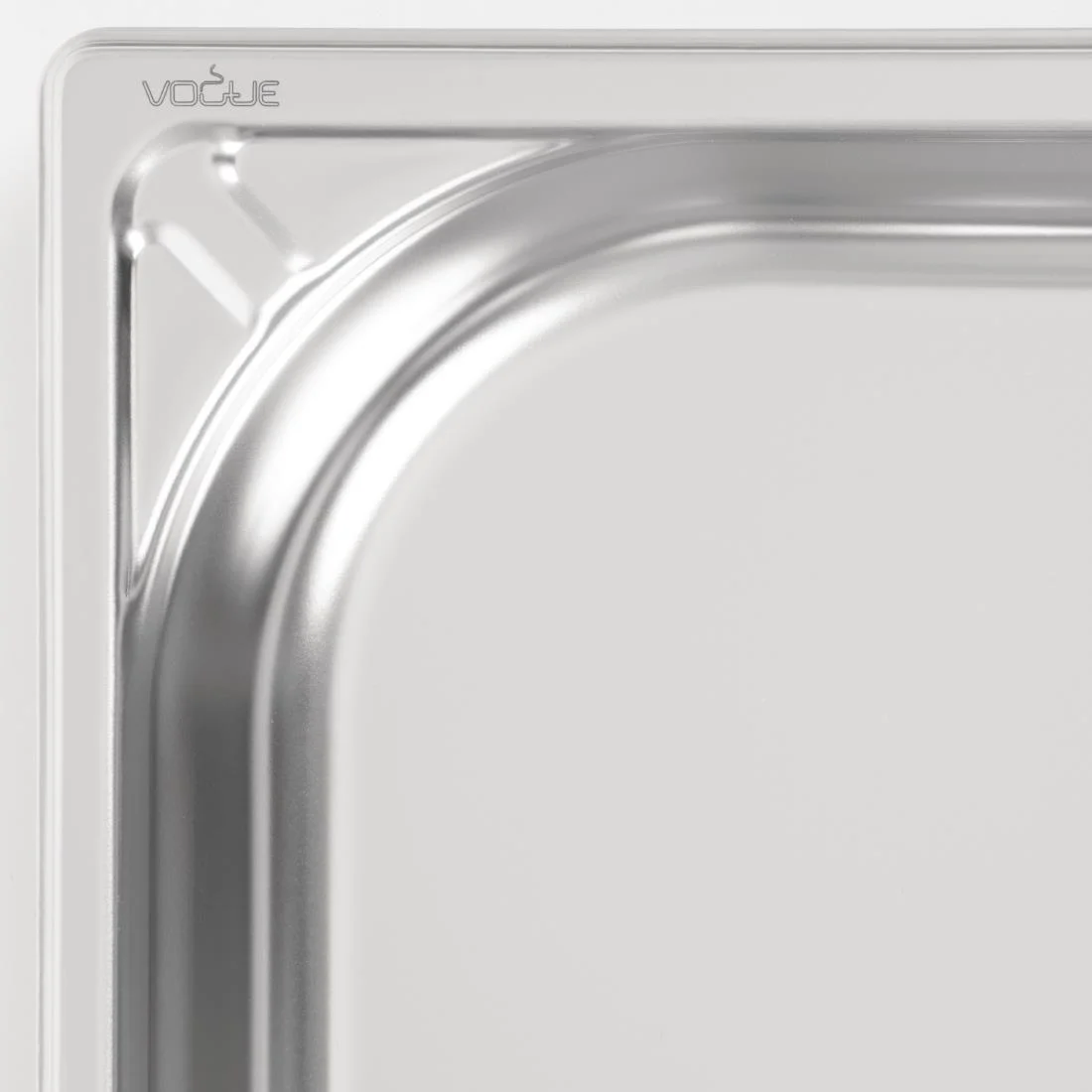 Vogue Heavy Duty Stainless Steel 1/1 GN Pan 40mm - Image 5
