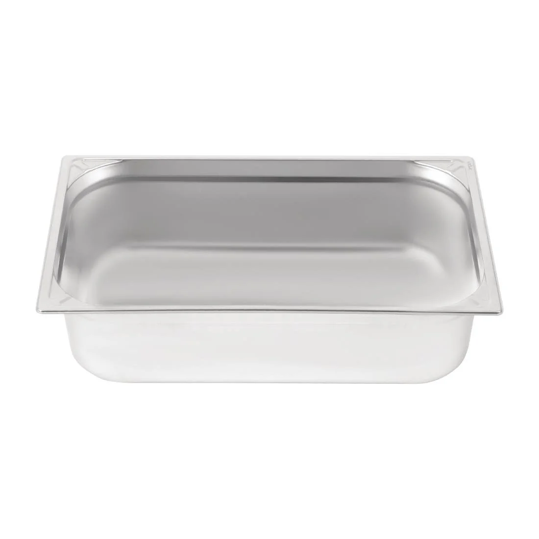Vogue Heavy Duty Stainless Steel 1/1 Gastronorm Tray 150mm - Image 2