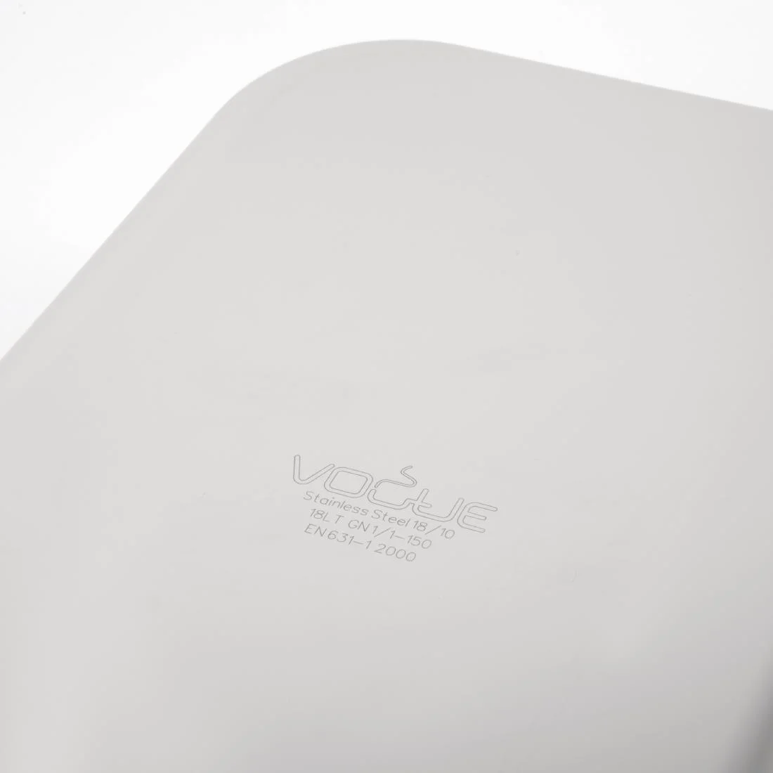 Vogue Heavy Duty Stainless Steel 1/1 Gastronorm Tray 150mm - Image 7