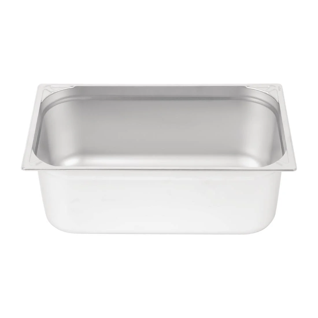 Vogue Heavy Duty Stainless Steel 1/1 Gastronorm Tray 200mm - Image 3