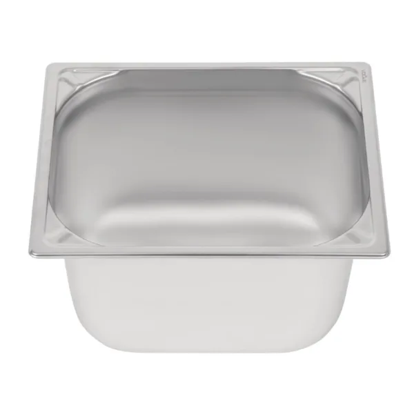 Vogue Heavy Duty Stainless Steel 1/2 Gastronorm Pan 200mm