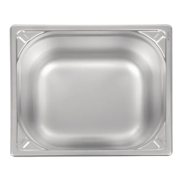 Vogue Heavy Duty Stainless Steel 1/2 Gastronorm Pan 200mm