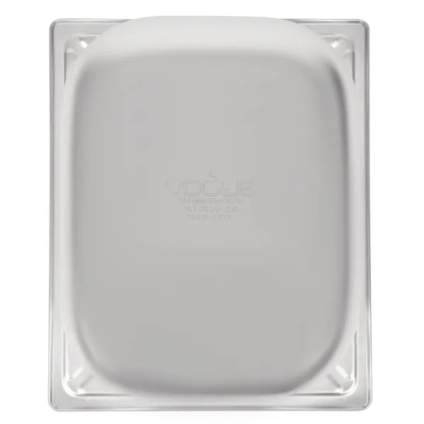 Vogue Heavy Duty Stainless Steel 1/2 Gastronorm Pan 200mm