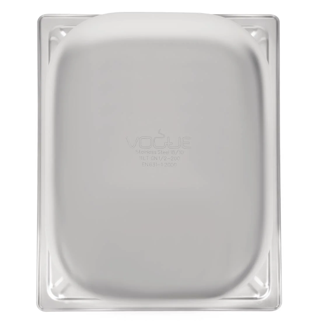 Vogue Heavy Duty Stainless Steel 1/2 Gastronorm Pan 200mm - Image 6