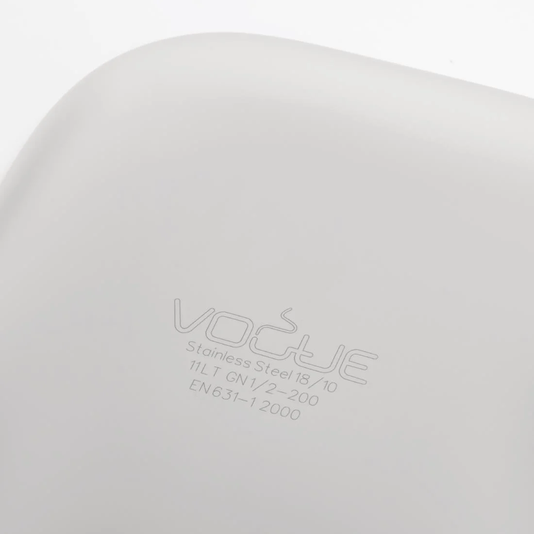 Vogue Heavy Duty Stainless Steel 1/2 Gastronorm Pan 200mm - Image 7