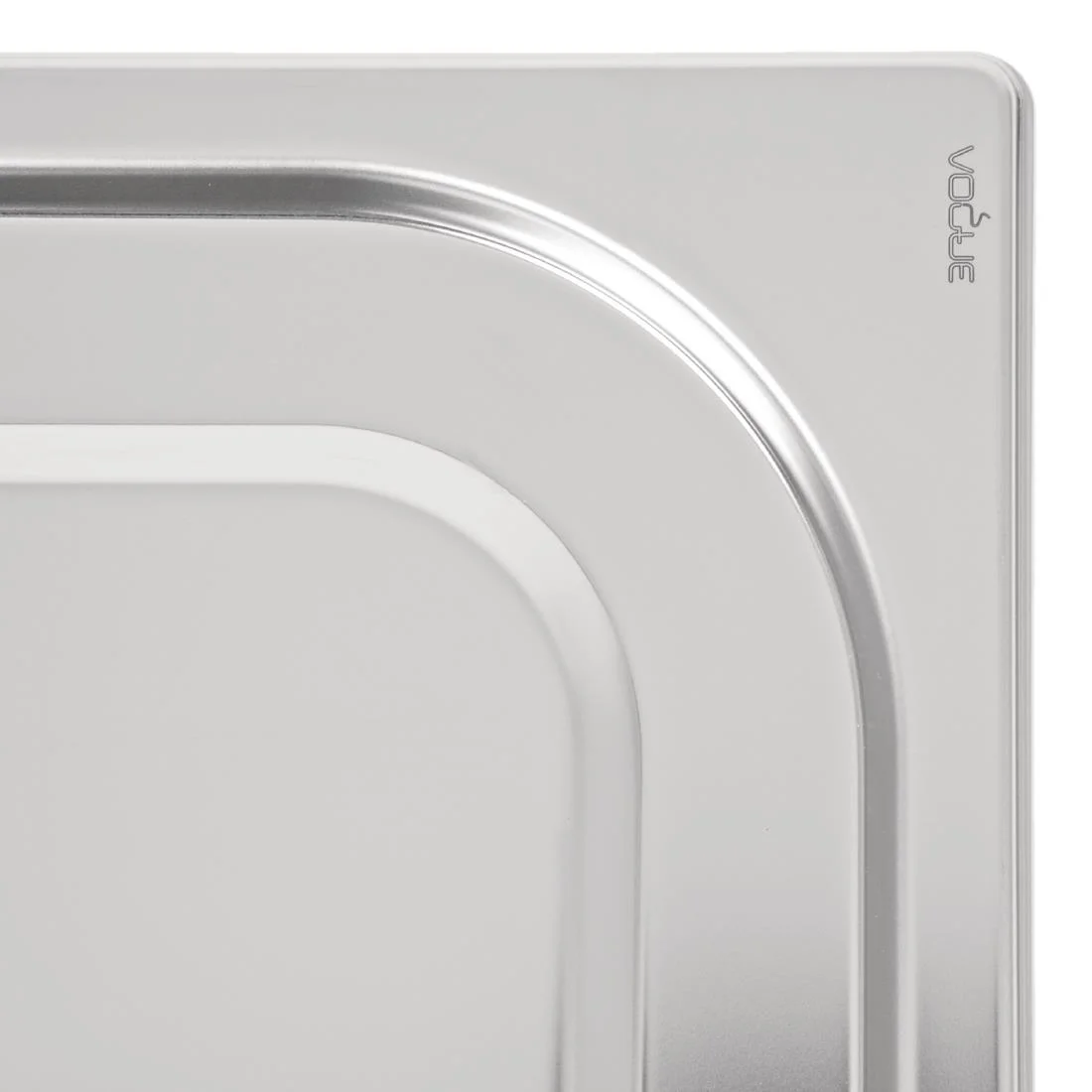 Vogue Heavy Duty Stainless Steel Gastronorm Tray Lid - Image 4