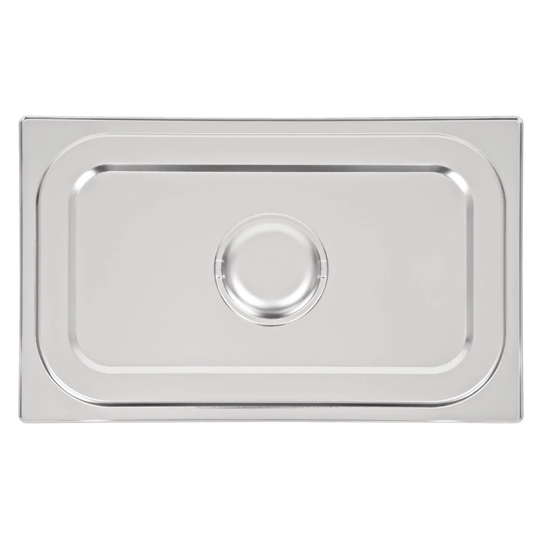 Vogue Heavy Duty Stainless Steel Gastronorm Tray Lid - Image 5