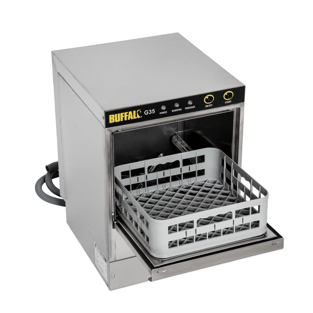 Buffalo Countertop Glasswasher 350x 350mm Baskets - Image 6